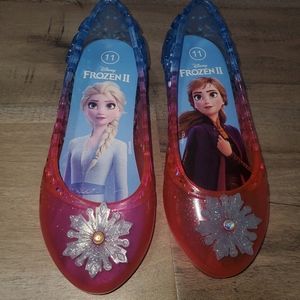 Light up frozen shoes